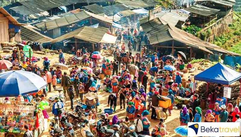 du lịch chợ phiên bắc hà - Hình 2