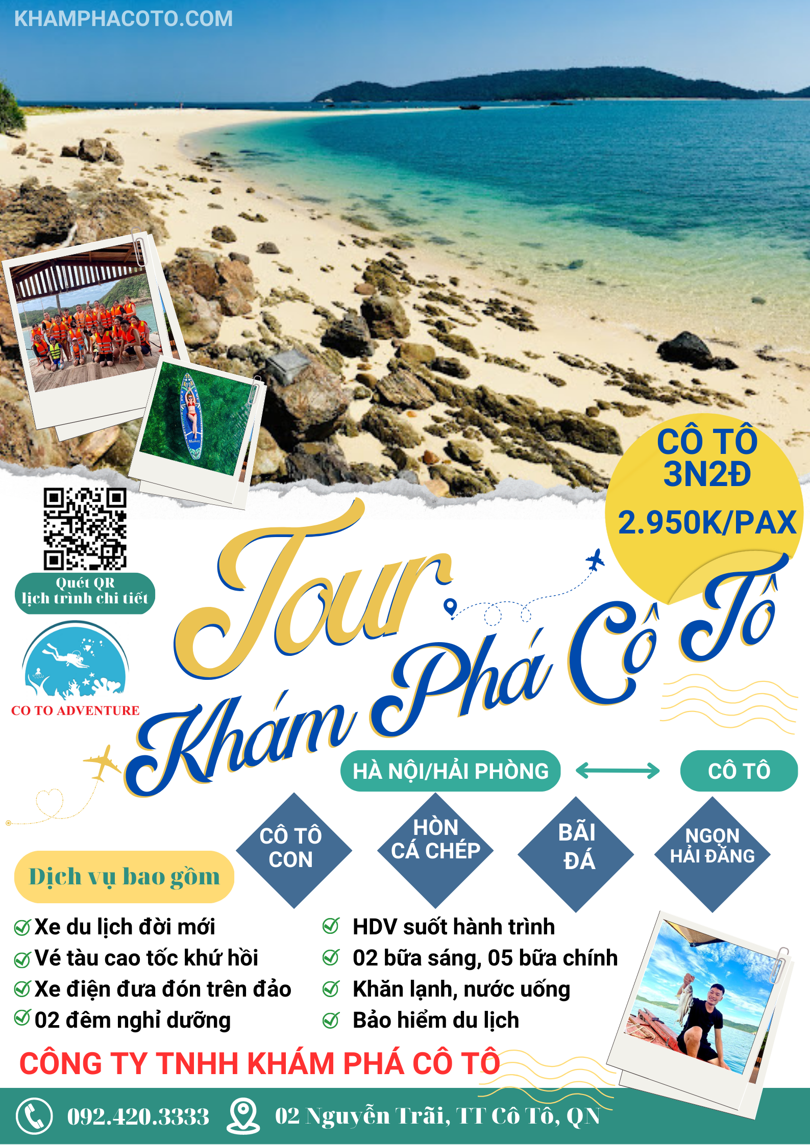 du lịch đảo cô tô 3 ngày 2 đêm - Hình 5