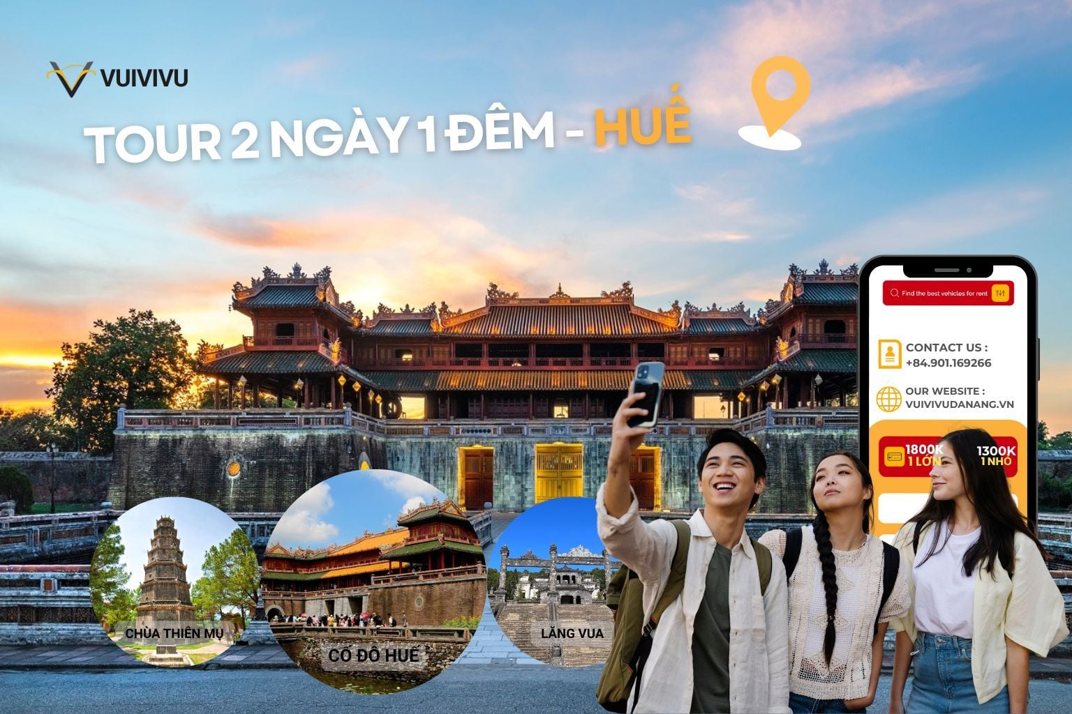 du lịch huế 2 ngày 1 đêm tự túc - Hình 5