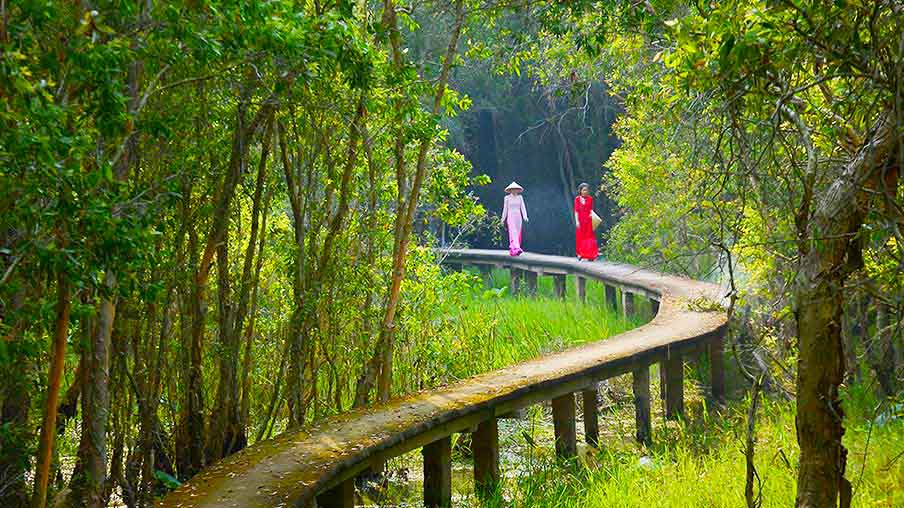 du lịch làng nổi tân lập - Hình 1