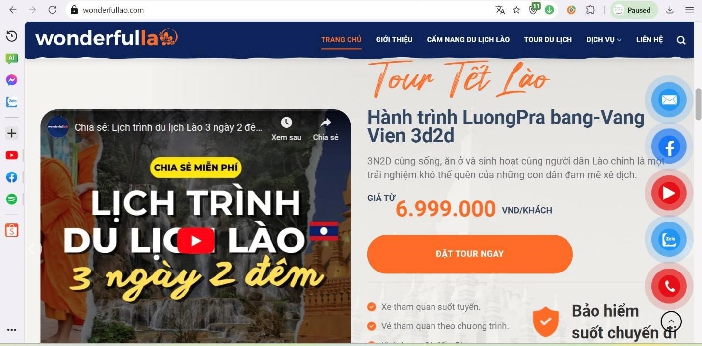 du lịch lào 3 ngày 2 đêm giá bao nhiều - Hình 5