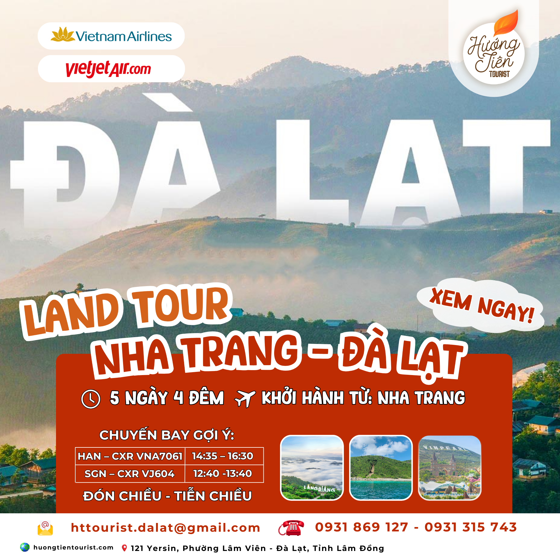 du lịch nha trang đà lạt 5 ngày 4 đêm - Hình 4
