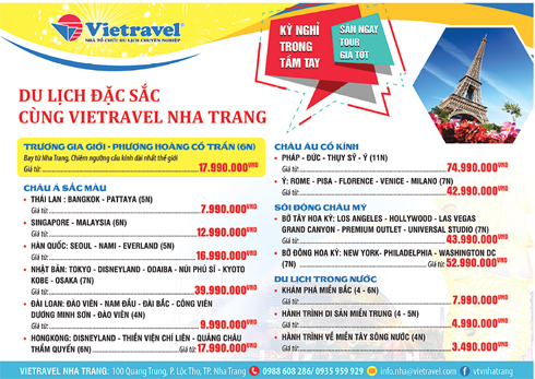 du lịch nha trang vietravel - Hình 4