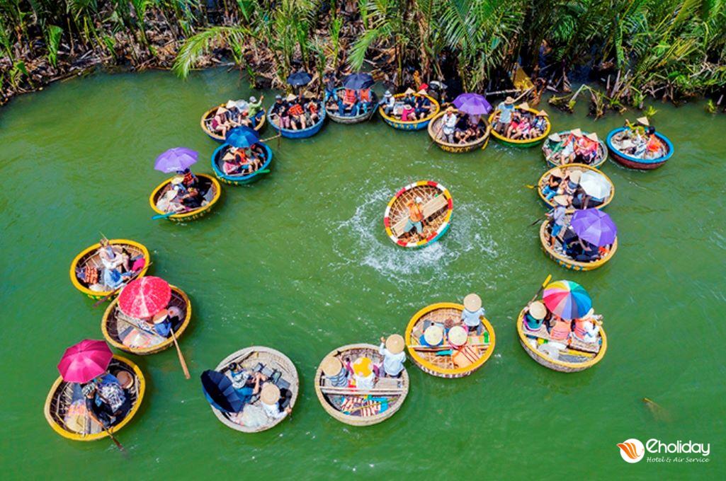 du lịch thuyền thúng hội an - Hình 2