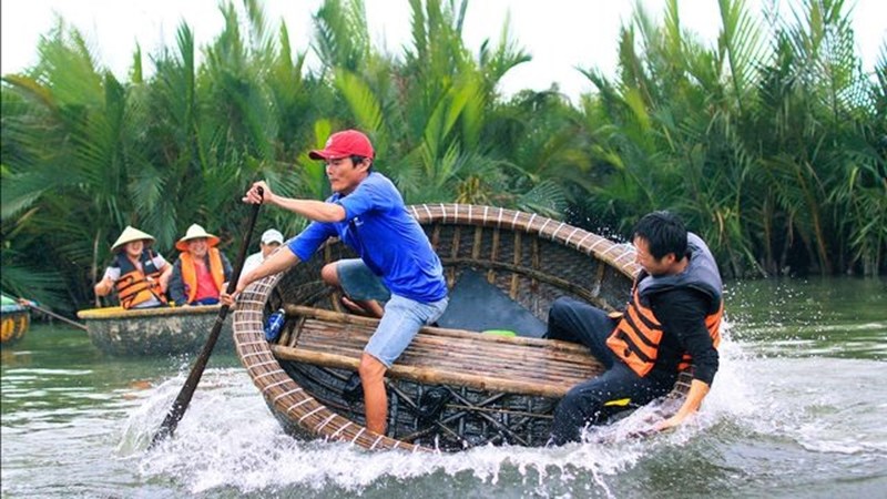 du lịch thuyền thúng hội an - Hình 3