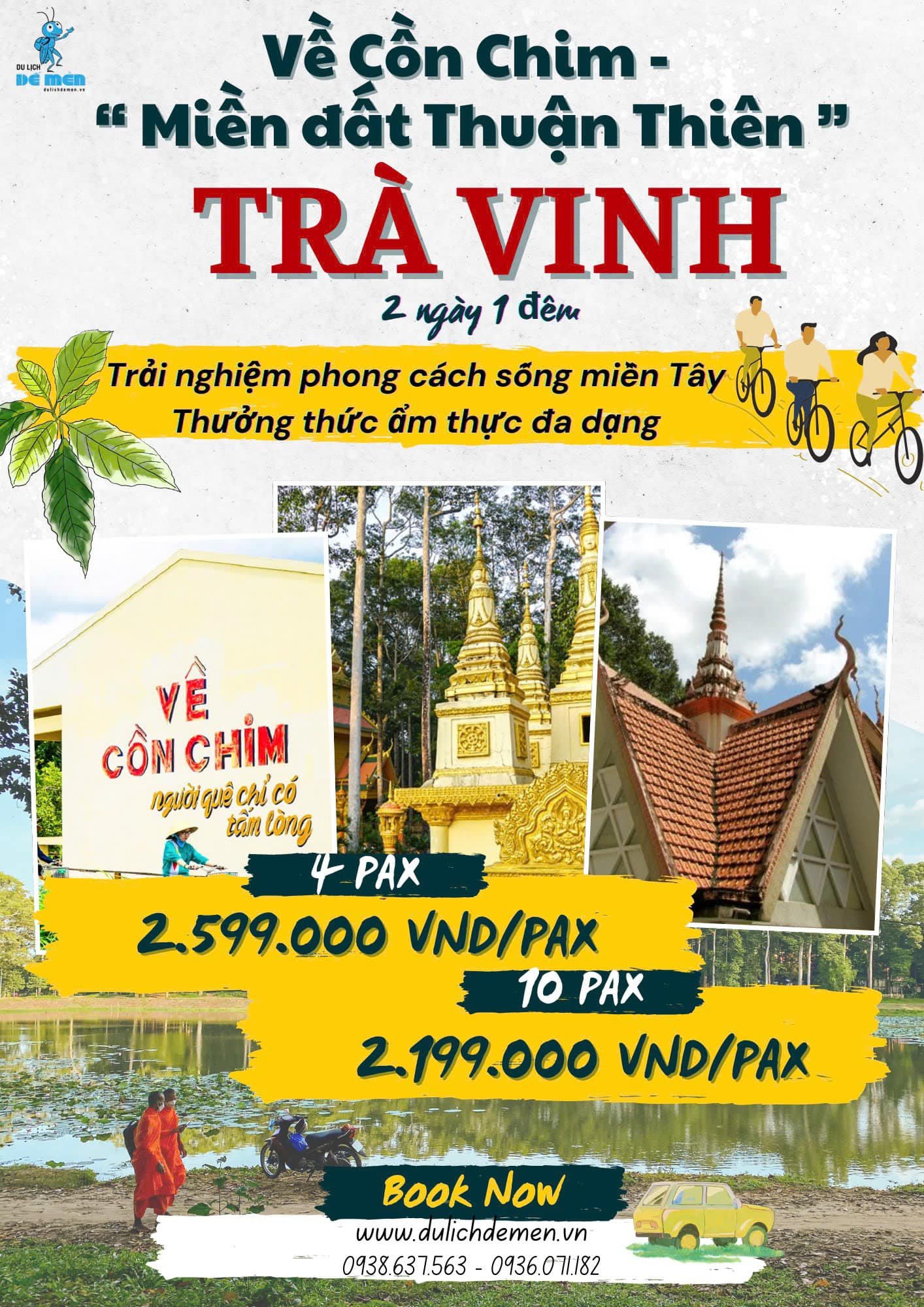 du lịch trà vinh 2 ngày 1 đêm - Hình 2