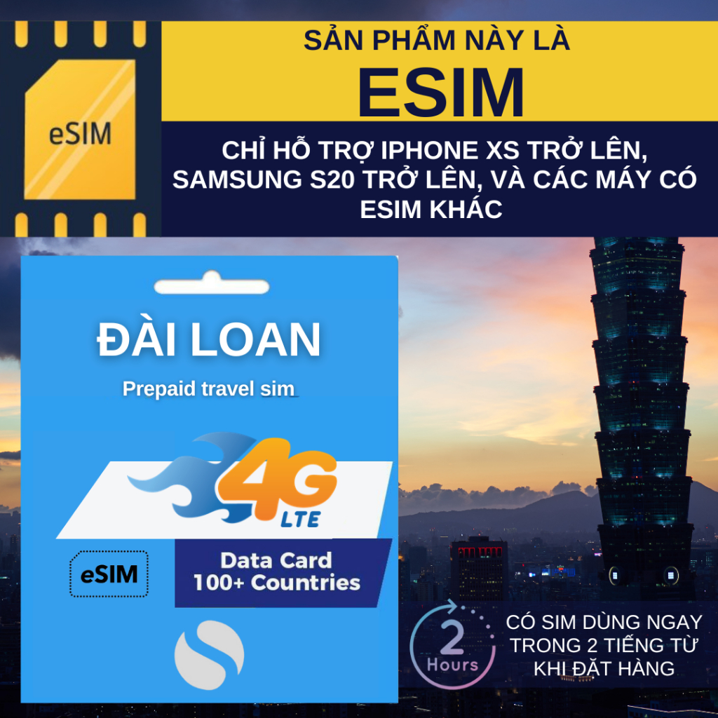 esim du lịch đài loan - Hình 5