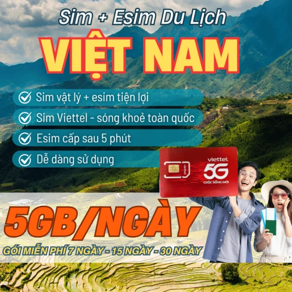 esim du lịch viettel - Hình 5