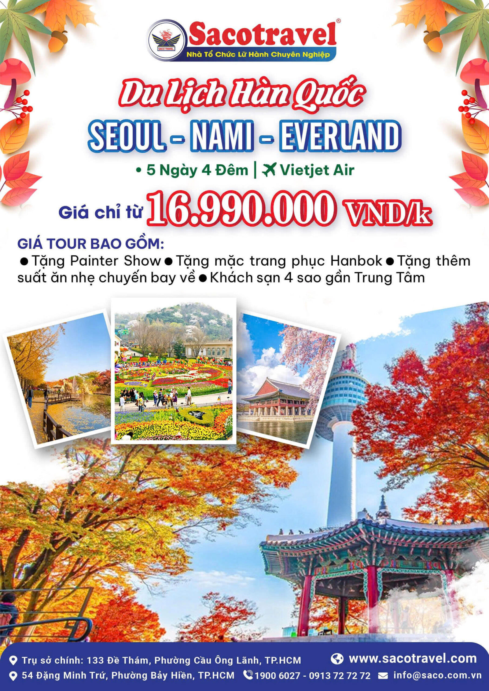 giá du lịch hàn quốc - Hình 4