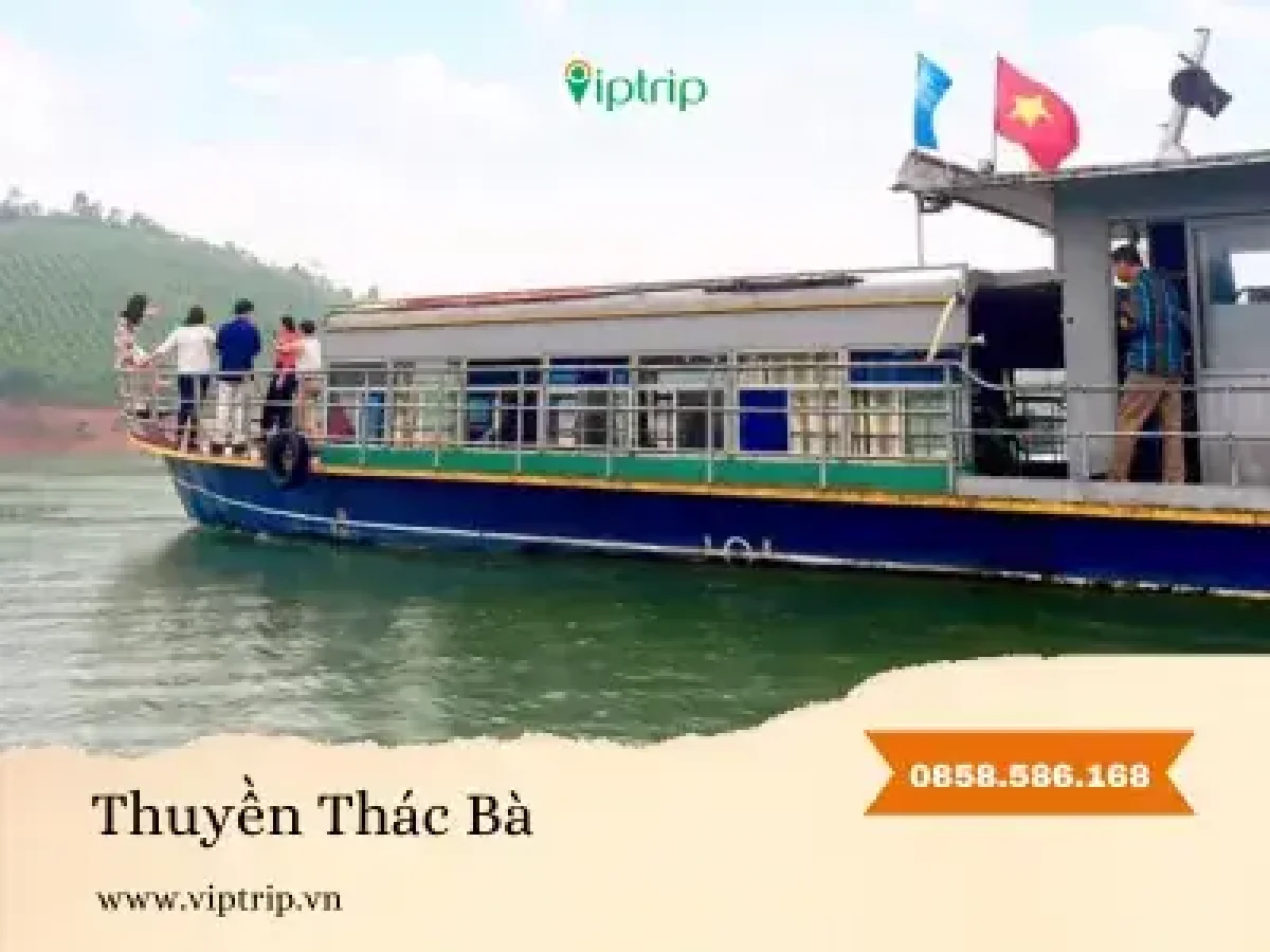 giá thuê thuyền du lịch hồ thác bà - Hình 3