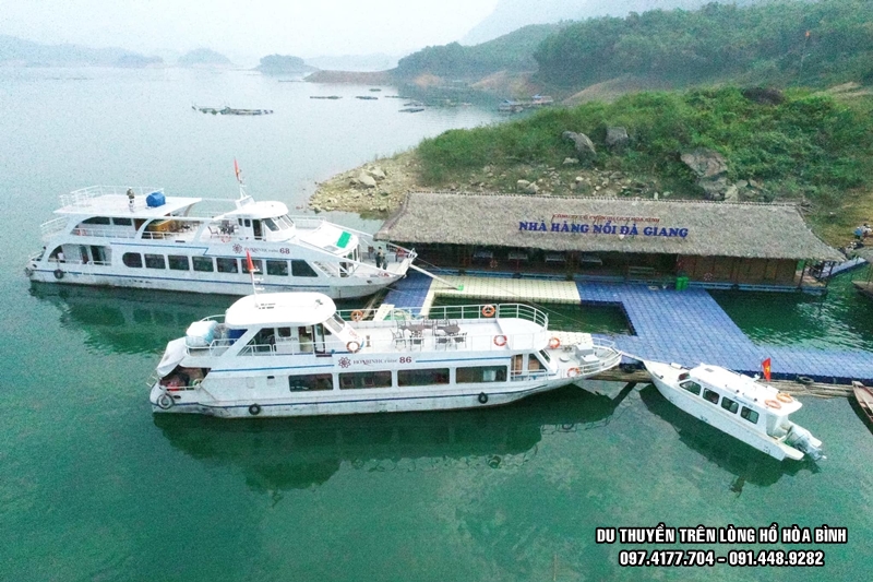 giá thuê thuyền du lịch hồ thác bà - Hình 4
