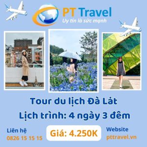 giá tour du lịch đà lạt 4 ngày 3 đêm