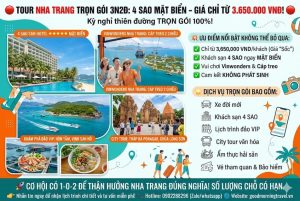 giá tour du lịch nha trang 3 ngày 2 đêm