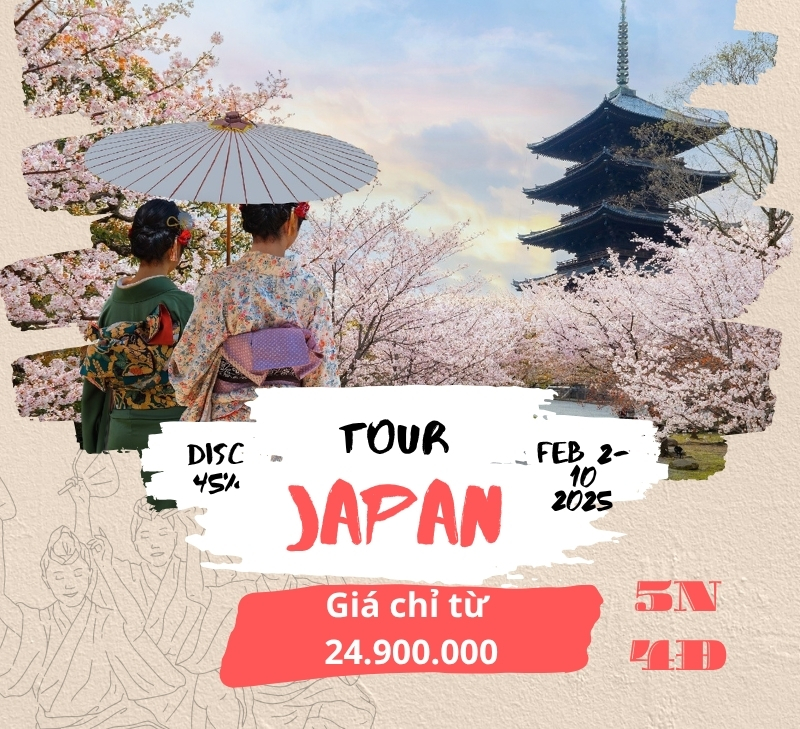 giá tour du lịch nhật bản 5 ngày 4 đêm - Hình 5