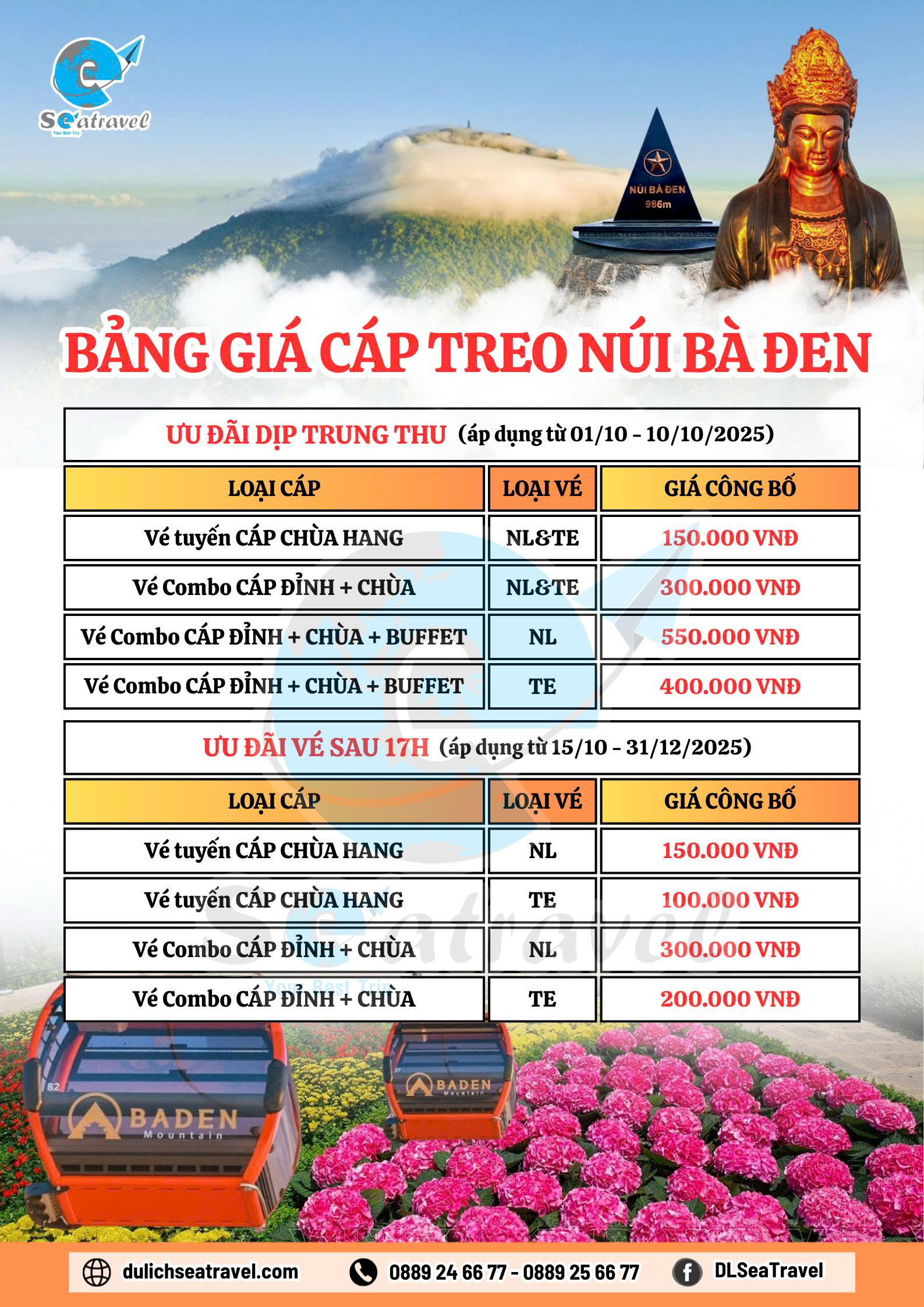 giá vé khu du lịch núi bà đen - Hình 5