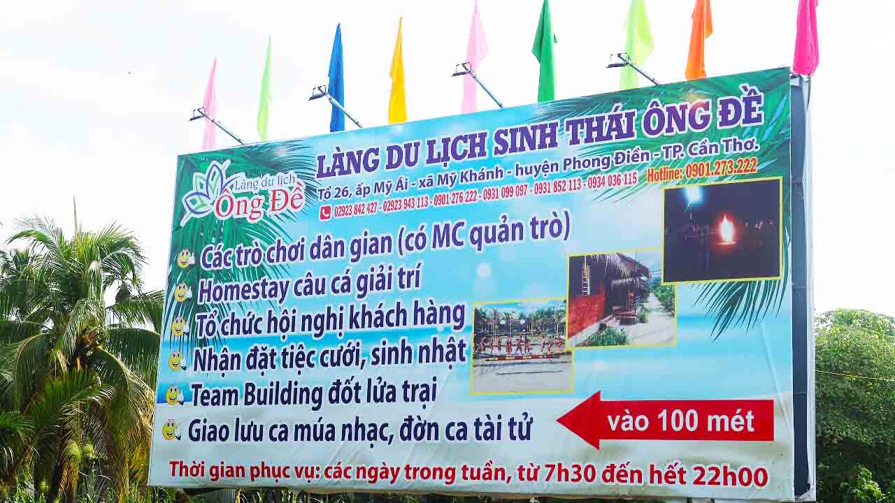 giá vé khu du lịch ông de 2025 - Hình 3