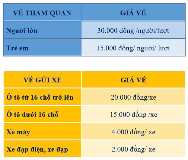 giá vé khu du lịch suối mơ - Hình 1