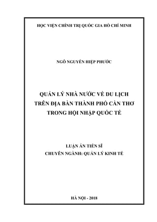 giáo trình quản lý nhà nước về du lịch - Hình 4