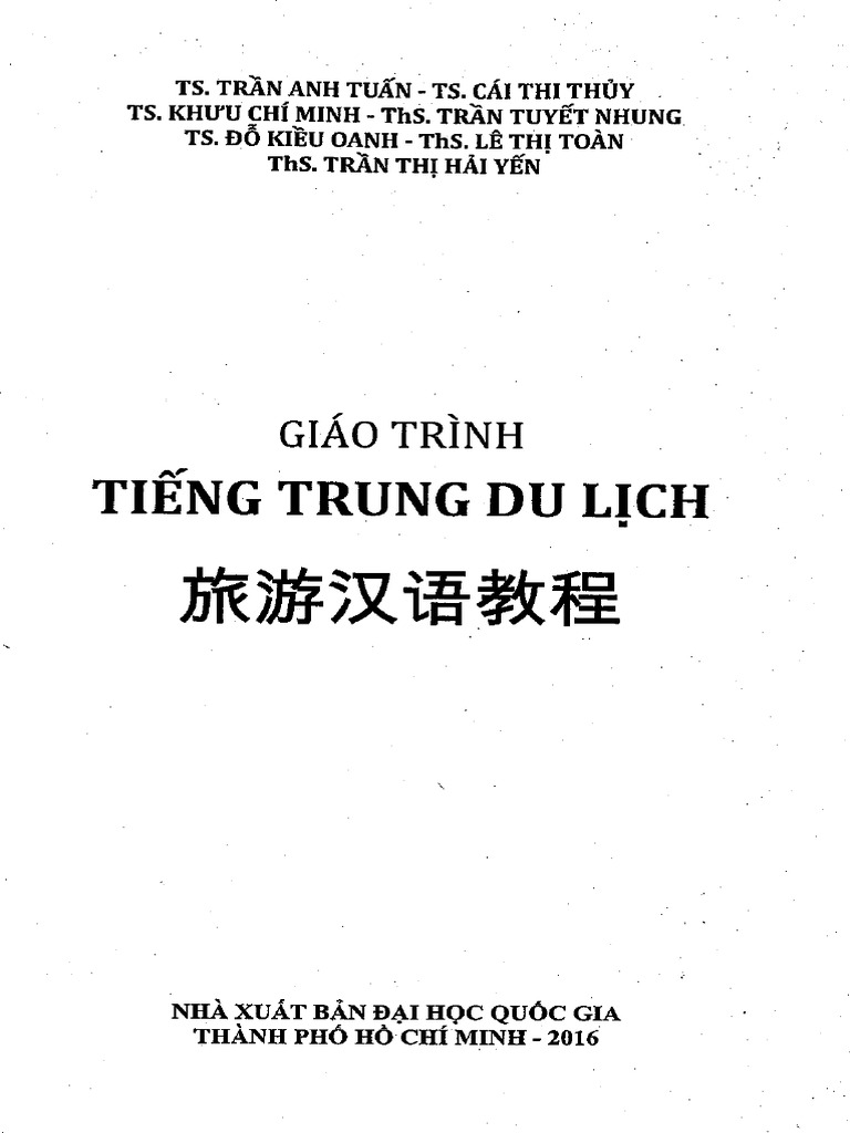 giáo trình tiếng trung du lịch pdf - Hình 3