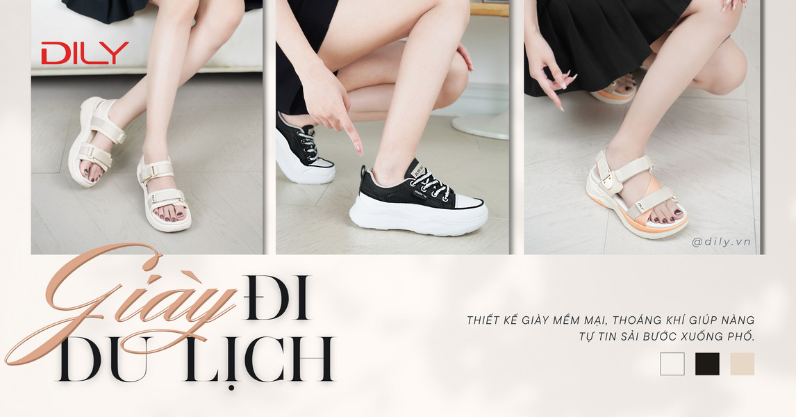 giày đi du lịch nữ - Hình 1