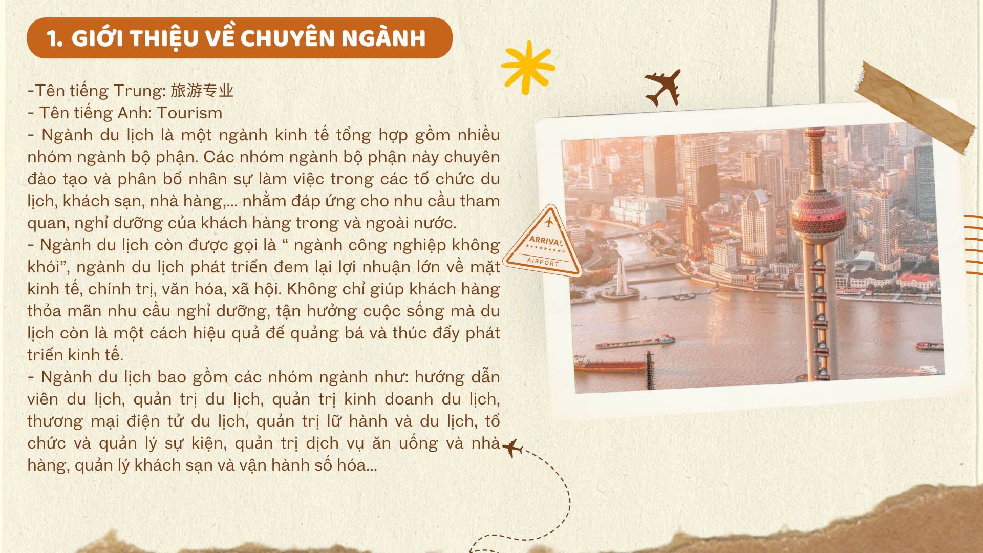 giới thiệu về ngành du lịch - Hình 2