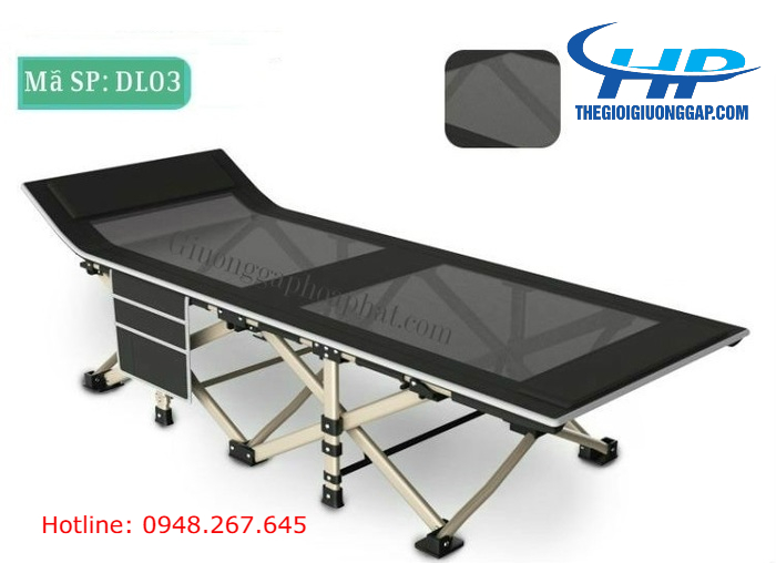 giường gấp du lịch - Hình 3