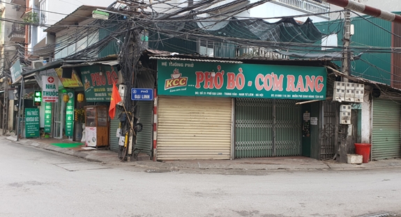 hà nội đóng cửa quán ăn - Hình 4