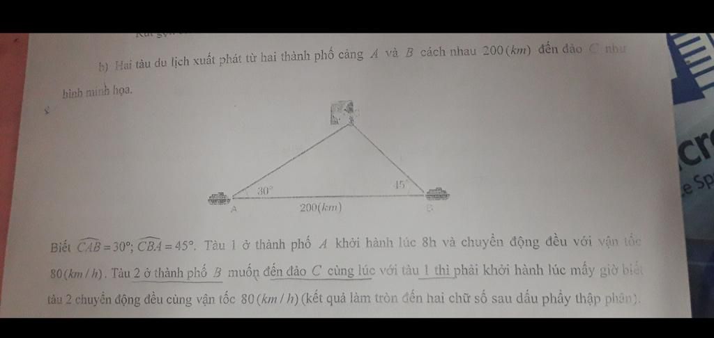 hai tàu du lịch xuất phát từ 2 thành phố - Hình 4