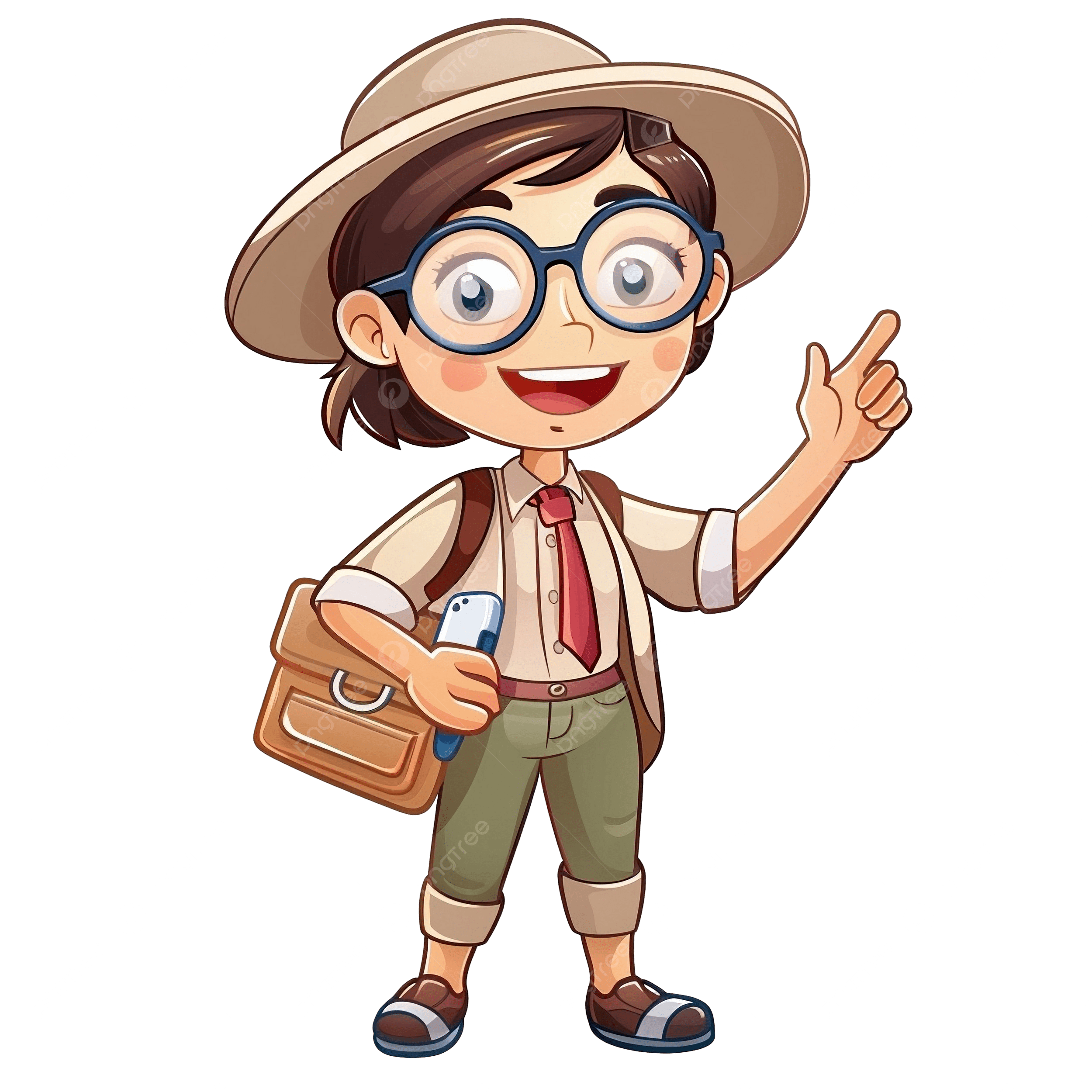 hình ảnh hướng dẫn viên du lịch hoạt hình - Hình 3