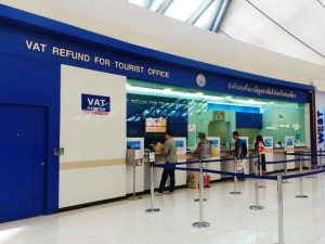 hoàn thuế tại sân bay thái lan cho khách du lịch