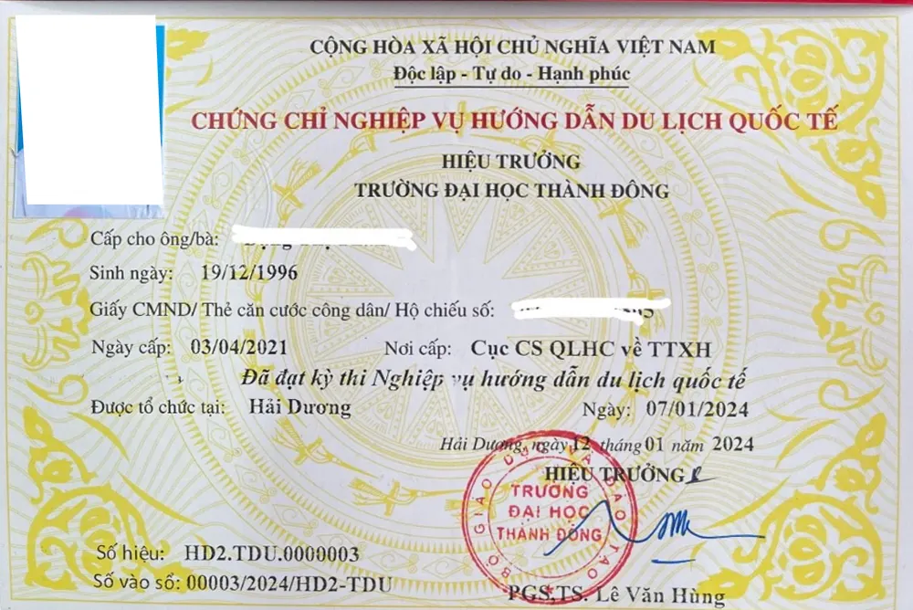 học chứng chỉ hướng dẫn viên du lịch quốc tế - Hình 5