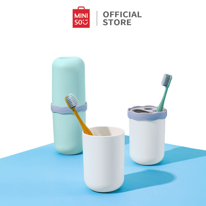 hộp đựng bàn chải đánh răng du lịch miniso - Hình 1