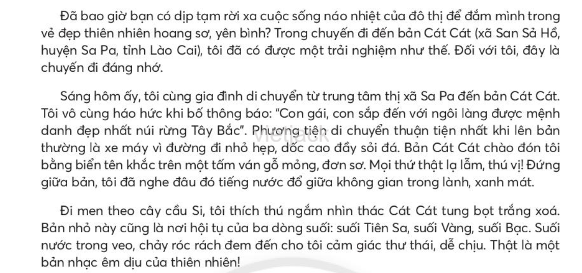 kể lại một trải nghiệm của bản thân đi du lịch - Hình 3