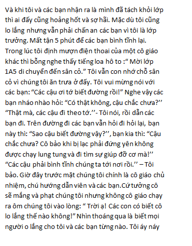 kể lại một trải nghiệm của bản thân đi du lịch - Hình 1