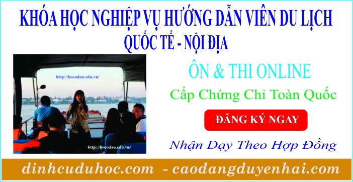 khóa học nghiệp vụ hướng dẫn viên du lịch saigontourist - Hình 1