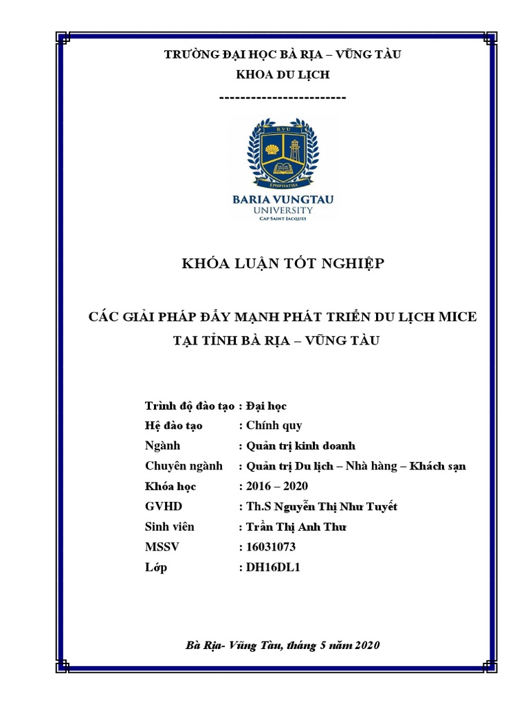 khóa luận tốt nghiệp ngành du lịch pdf - Hình 3