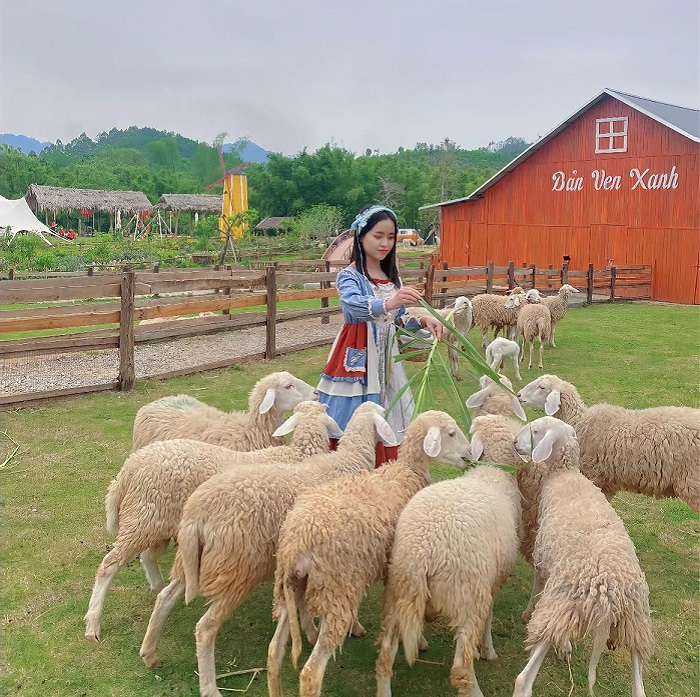 khu du lịch bản ven xanh - Hình 5
