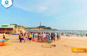 khu du lịch biển đá vàng kê gà