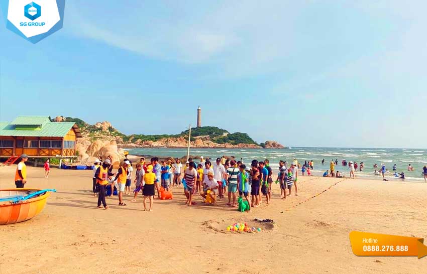 khu du lịch biển đá vàng kê gà - Hình 1