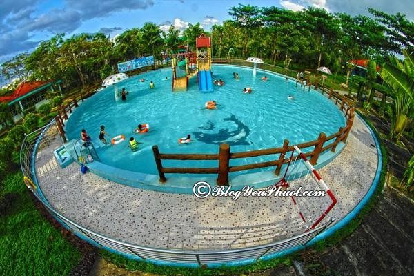 khu du lịch bửu long có hồ bơi không - Hình 1