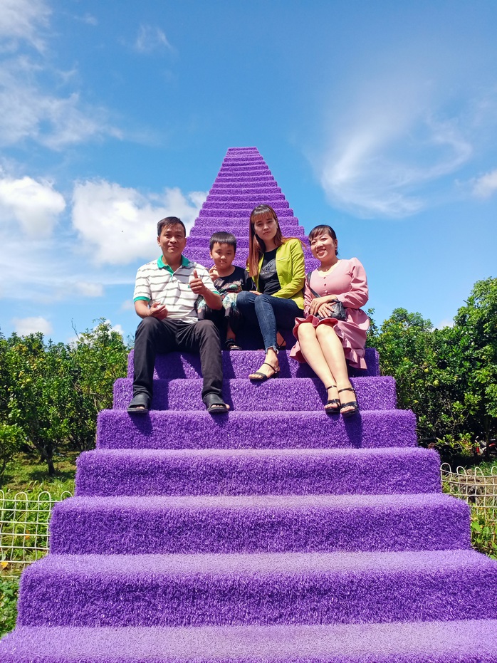 khu du lịch căn nhà màu tím - Hình 5