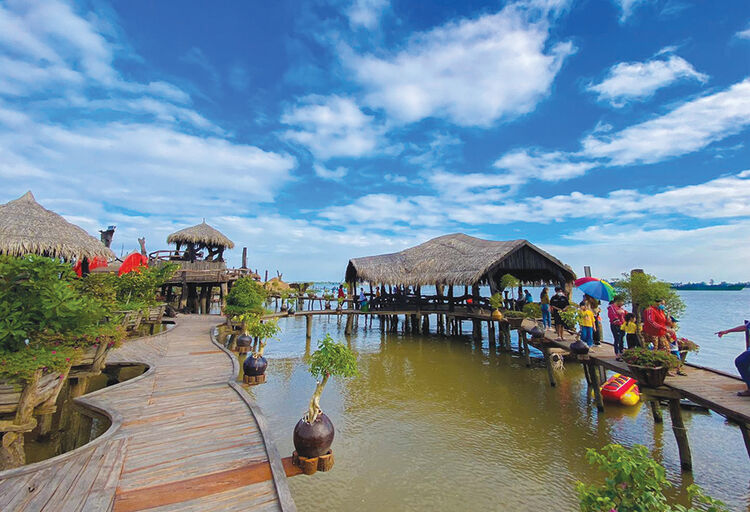 khu du lịch chợ mới an giang - Hình 3