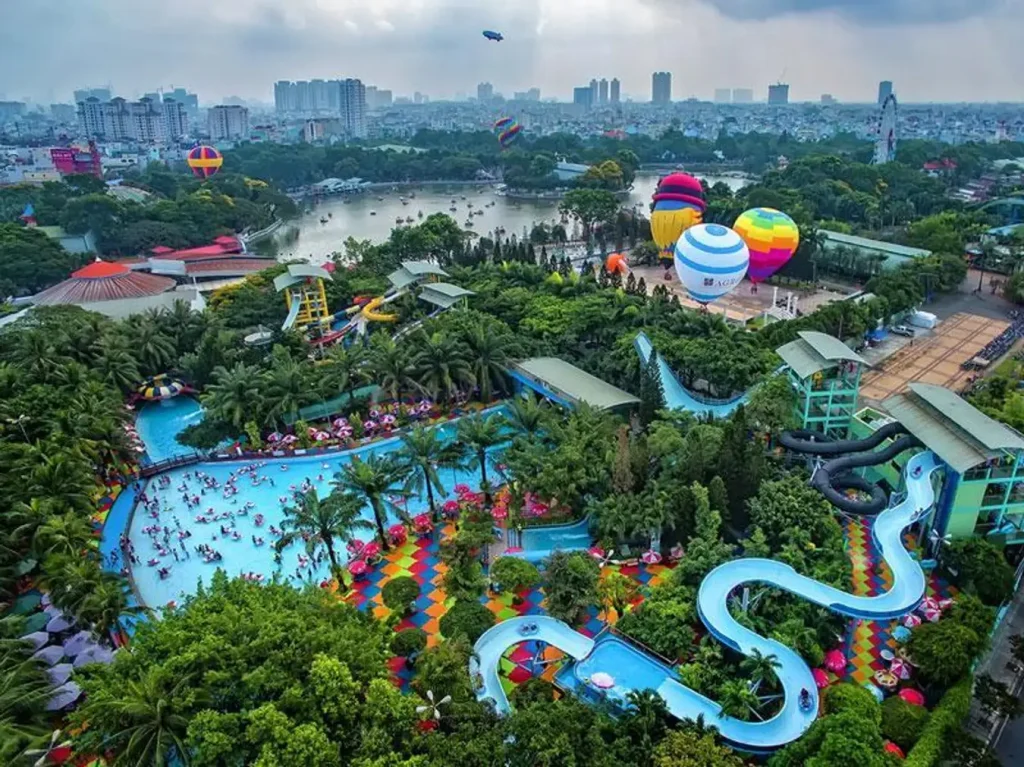 khu du lịch đầm sen nước - Hình 1