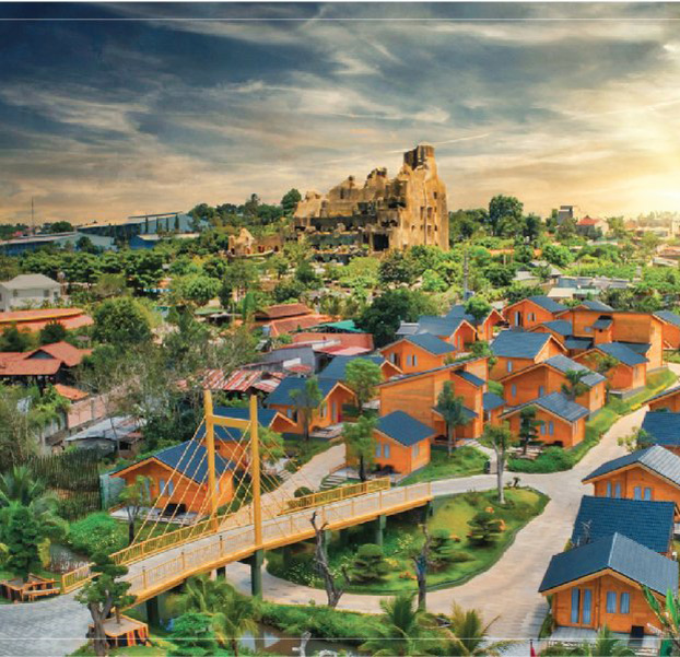 khu du lịch đôi dép bảo lộc - Hình 1