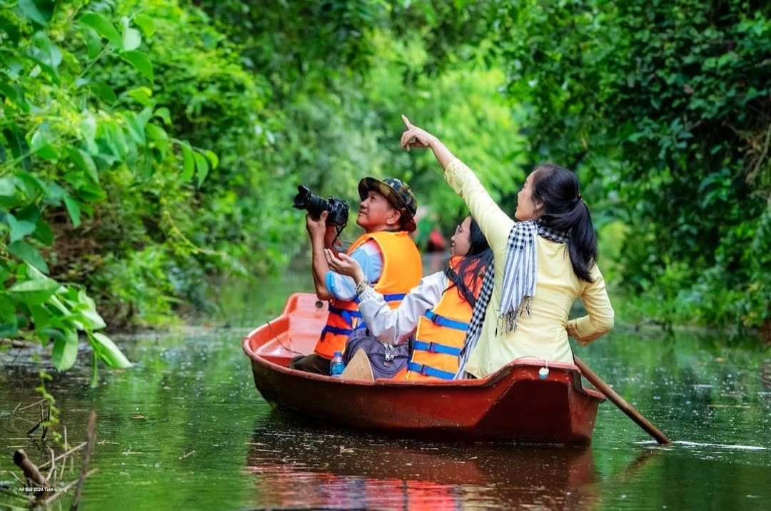 khu du lịch đồng tháp mười tiền giang - Hình 4