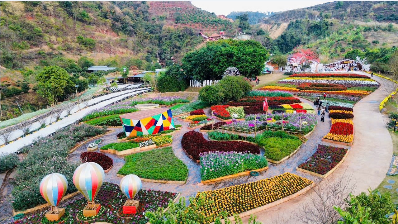 khu du lịch happy land mộc châu - Hình 1