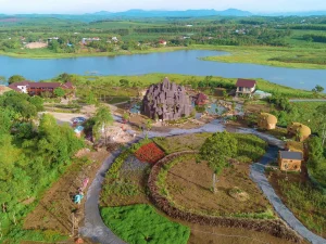 khu du lịch làng mây