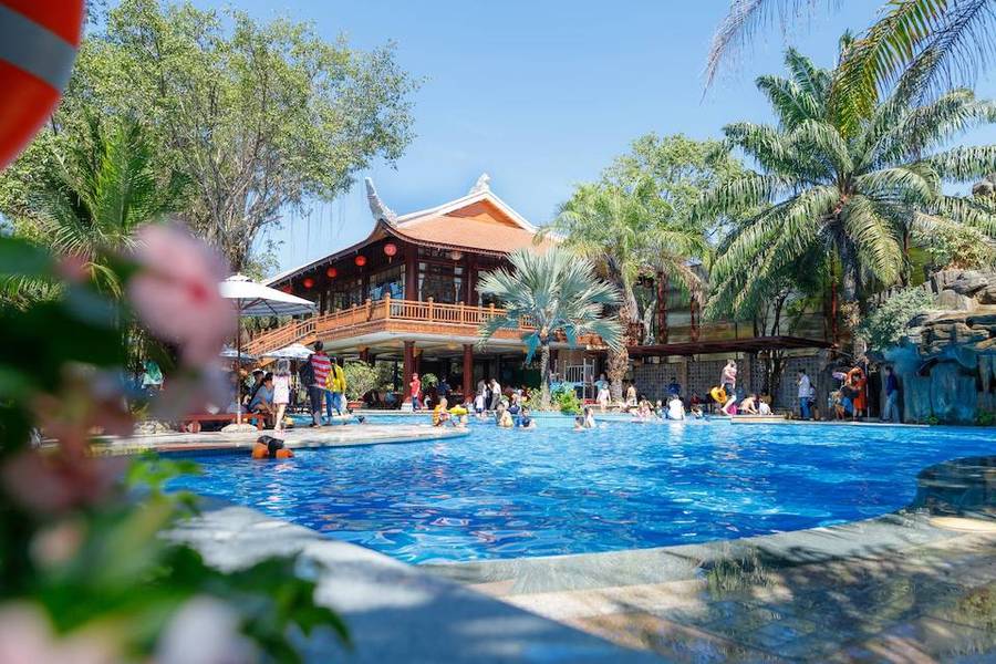 khu du lịch phương nam hồ bơi - Hình 2