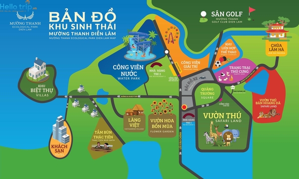 khu du lịch sinh thái diễn lâm - Hình 4