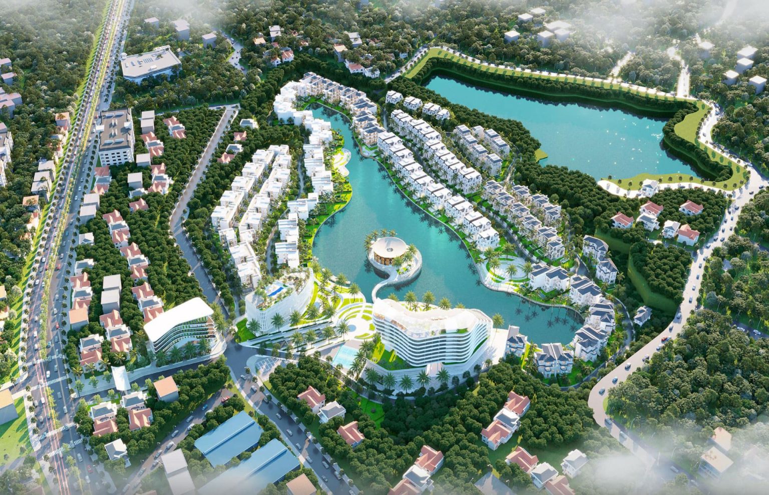 khu du lịch sinh thái hồ nam tân uyên - Hình 4